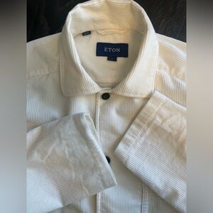 Eton - All cotton corduroy button up shirt Size Small